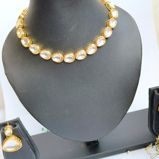 SINGLE LINE KUNDAN SET